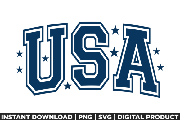 4th of July Patriotic USA America 1776 Graphics for T-Shirts