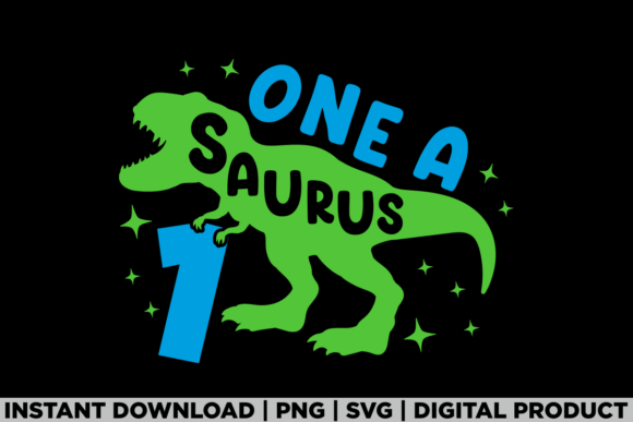 Dinosaur Birthday Boy One a Saurus: A Fun T-Shirt Graphics Choice