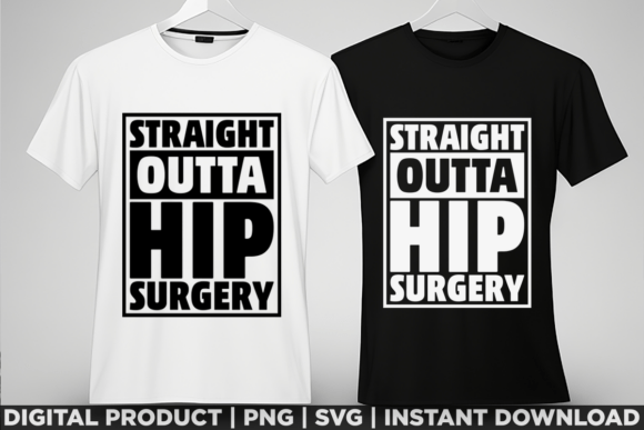 Embroidering with Humor: Straight Outta Hip Surgery