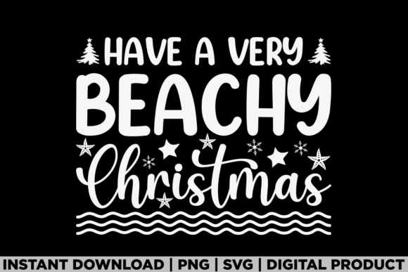 Have a Very Beachy Christmas in July: A Versatile T-Shirt Design