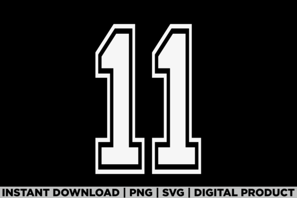 Number 11 Birthday Varsity: A Versatile T-Shirt Design