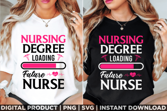 Nursing Degree Loading: A Future Nurse Embroidery