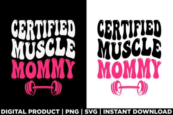 Review: Certified Muscle Mommy Cover Gym Graphics for T-Shirts